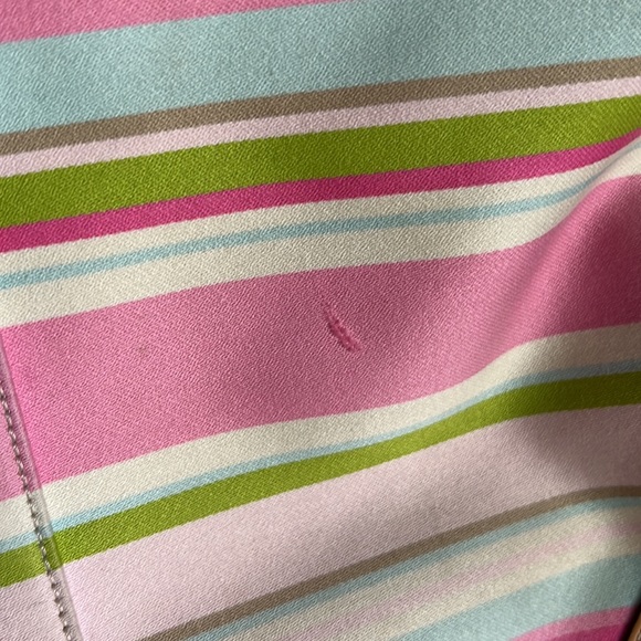 Coach Leather Heritage Stripe Diaper Bag - Picture 6 of 10